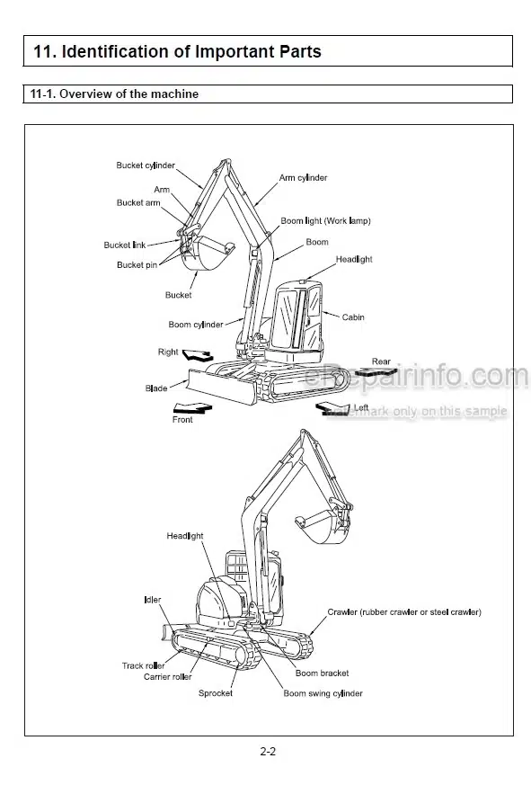 Photo 4 - Yanmar VIO75 Operation And Maintenance Manual Excavator