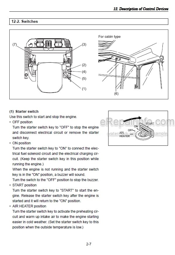 Photo 3 - Yanmar VIO75 Operation And Maintenance Manual Excavator