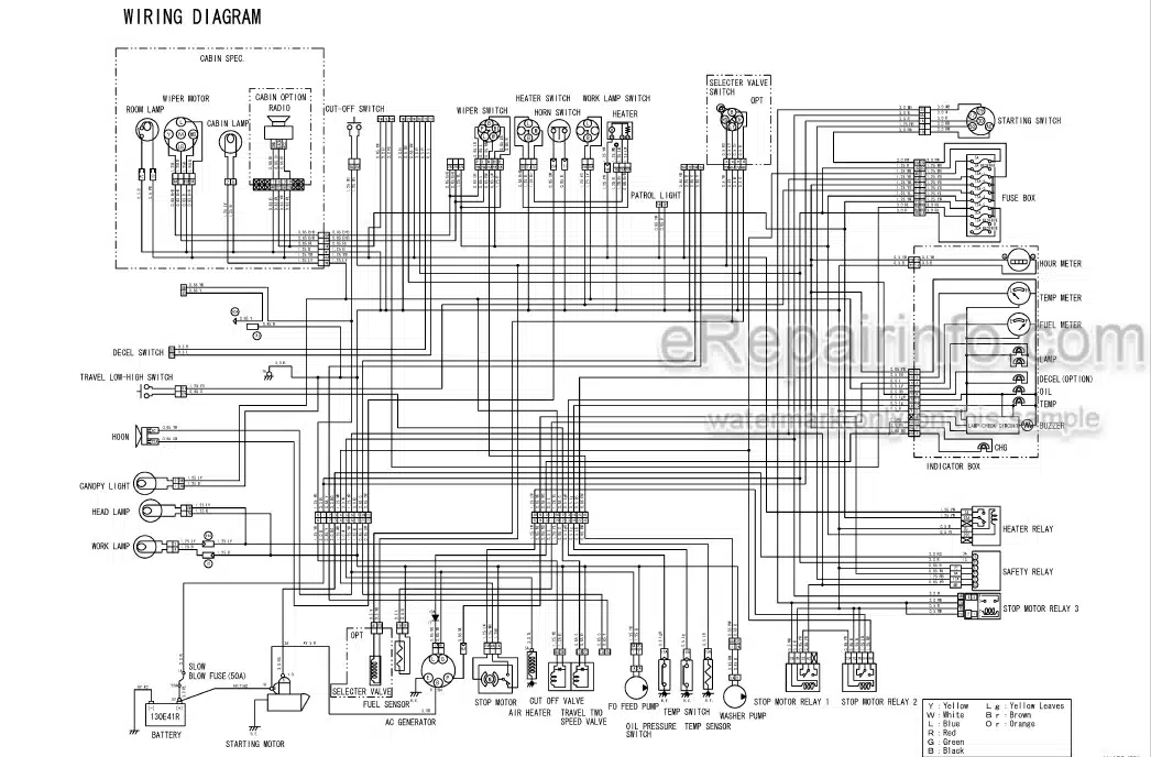 Photo 3 - Yanmar VIO75 Parts Catalog Excavator