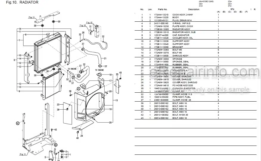Photo 3 - Yanmar VIO82 Parts Catalog Excavator