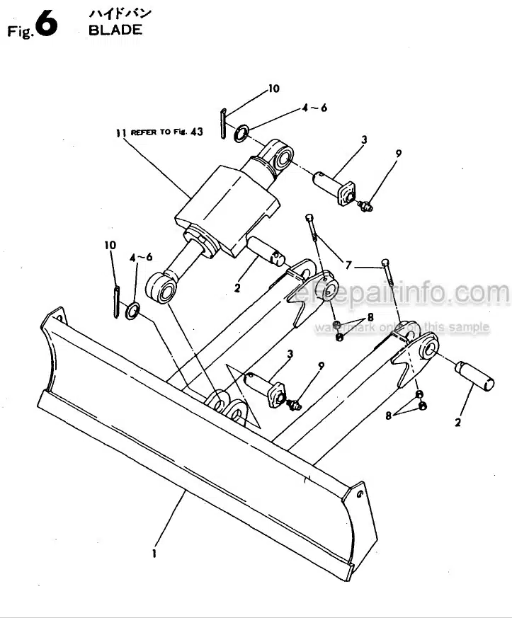 Photo 5 - Yanmar YB10-2 B3761 Parts Catalog Excavator