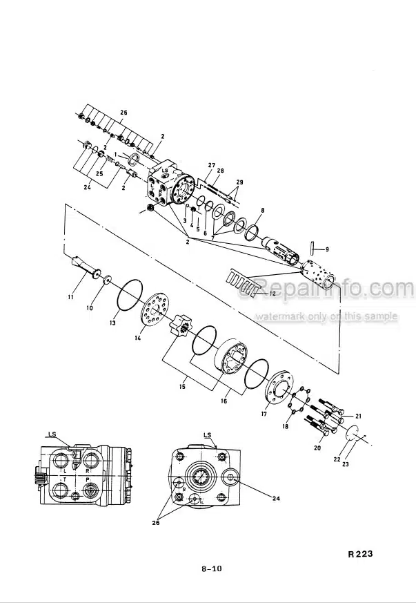 Photo 10 - Komatsu 20F 20FS Workshop Manual Wheel Loader VEBM200100