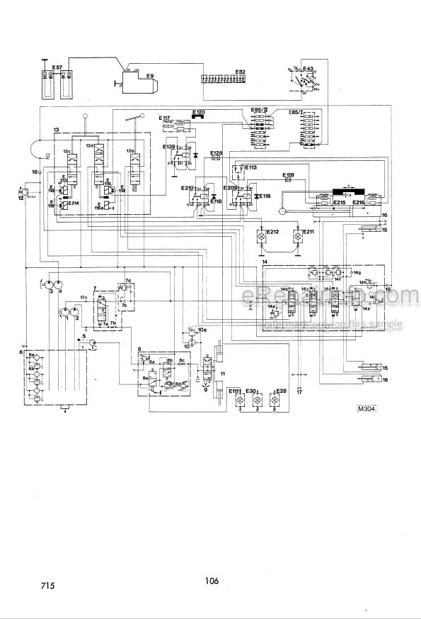 Photo 4 - Komatsu 66C 66D Turbo Workshop Handbook Wheel Loader Hydraulic System 3072517M1