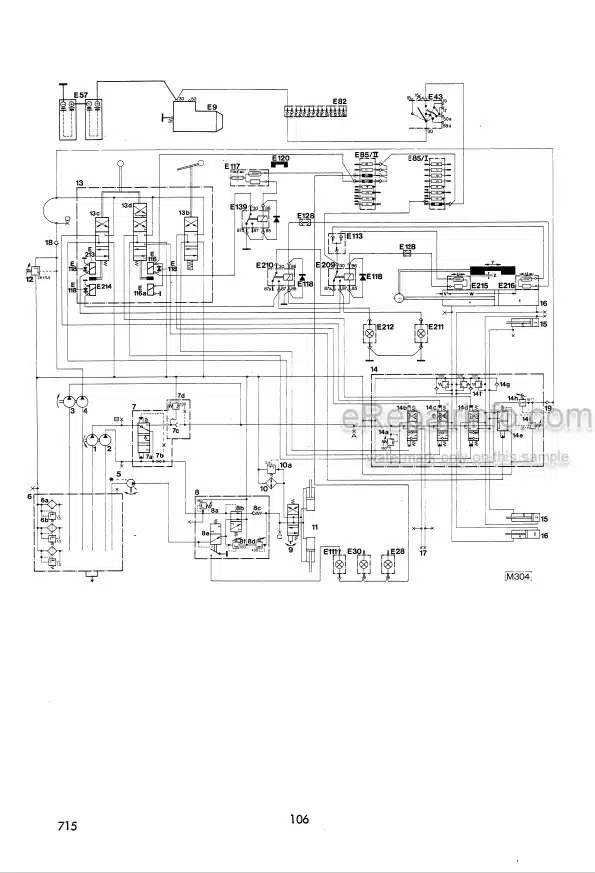 Photo 4 - Komatsu 66C 66D Turbo Workshop Handbook Wheel Loader Hydraulic System 3072517M1