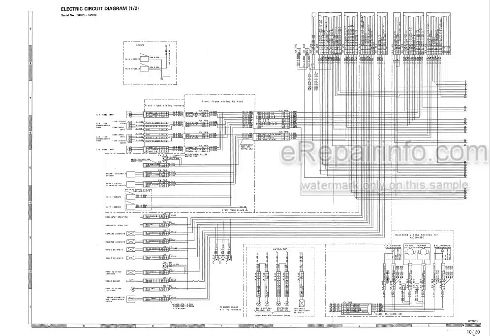 Photo 4 - Komatsu Avance WA470-3 Shop Manual Wheel Loader SEBM006307 SN 50001-