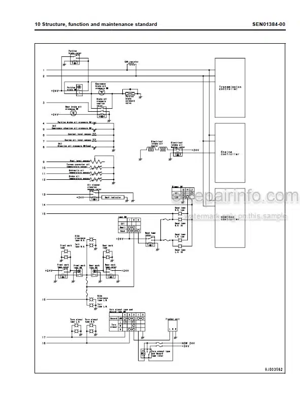 Photo 5 - Komatsu Galeo WA430-6 KA Spec Shop Manual Wheel Loader SEN00837-03D SN 65001-