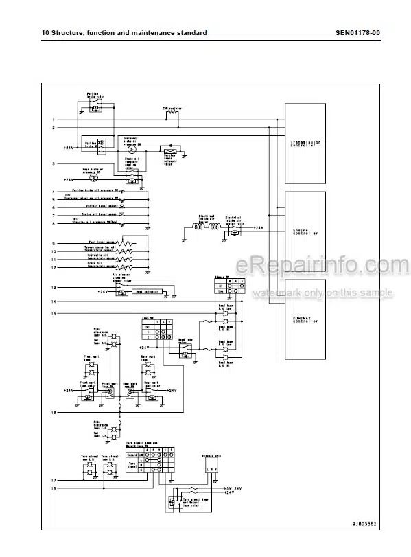 Photo 4 - Komatsu Galeo WA450-6 WA480-6 KA Spec Shop Manual Wheel Loader SEN00809-04D
