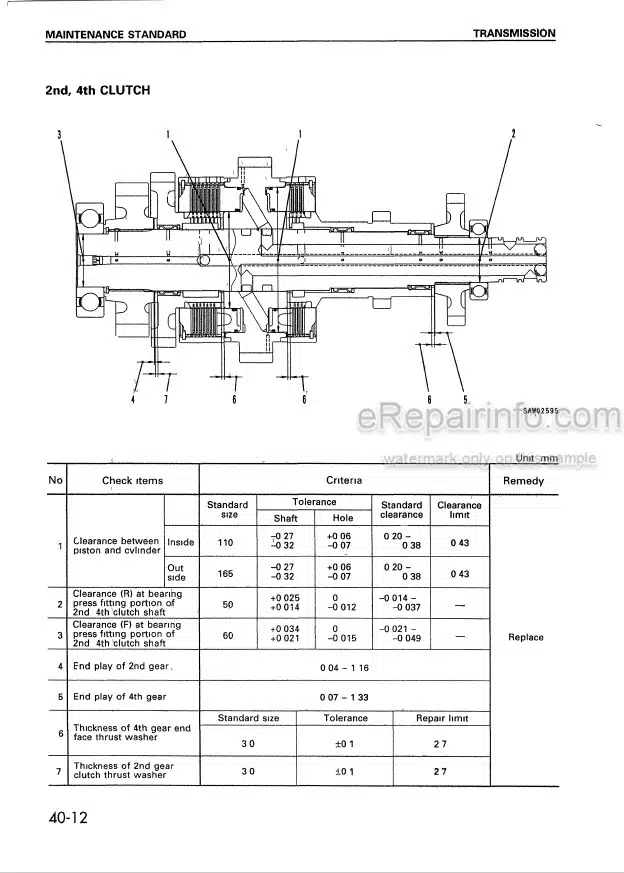 Photo 5 - Komatsu Max Avance WA320-3 Shop Manual Wheel Loader SMEW3200M0 SN 15001-