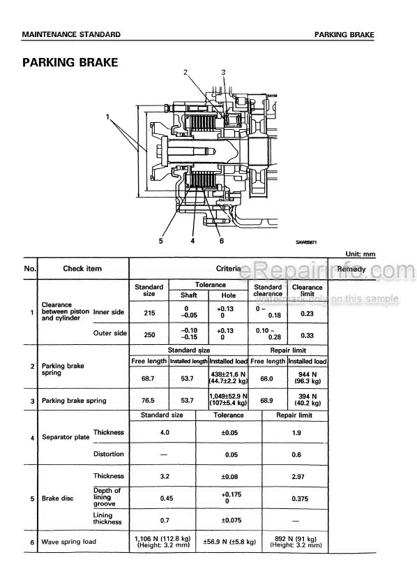 Photo 5 - Komatsu Max Avance WA380-3 Shop Manual Wheel Loader SMEW3800T0 SN 16001-