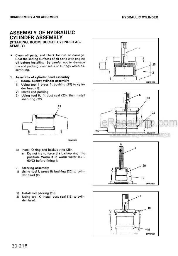 Photo 2 - Komatsu Max Avance WA420-3 Shop Manual Wheel Loader SMEW4200M0 SN 15001-