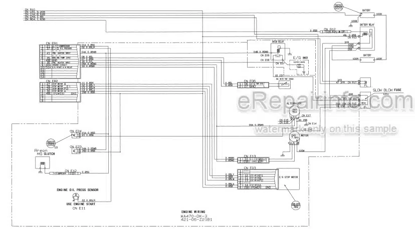 Photo 4 - Komatsu Max Avance WA470-3 Shop Manual Wheel Loader SMEW4700M0 SN 25001-