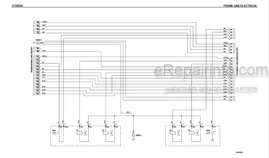 Photo 5 - Komatsu SK1020-5N SK1020-5NA Shop Manual Skid Steer Loader CEBM013902 SN A60001- A70001