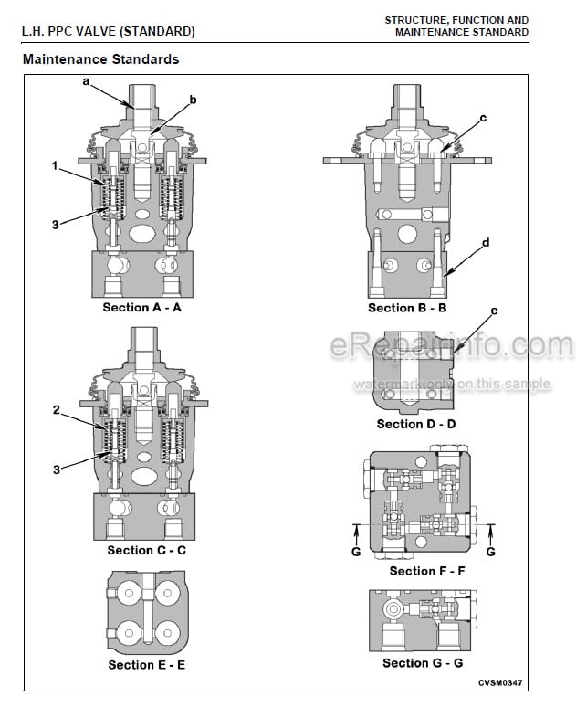 Photo 5 - Komatsu SK1026-5N Shop Manual Skid Steer Loader CEBM014201 SN A80001-