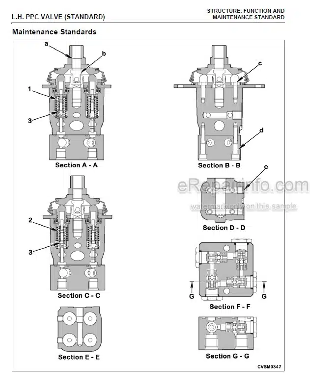 Photo 5 - Komatsu SK1026-5N Shop Manual Skid Steer Loader CEBM014201 SN A80001-