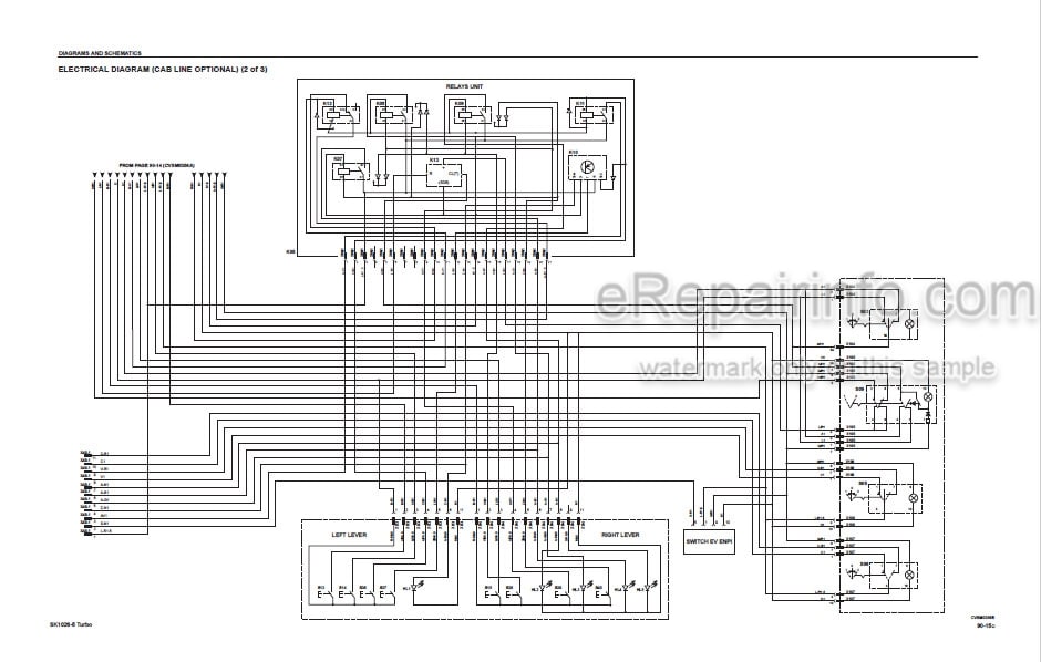 Photo 4 - Komatsu SK1026-5N Shop Manual Skid Steer Loader CEBM014201 SN A80001-