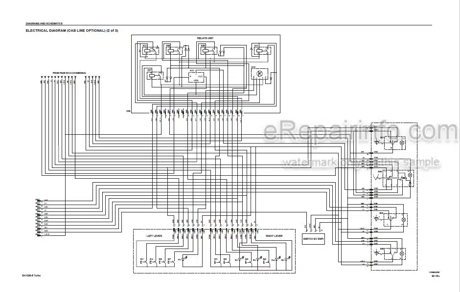Photo 4 - Komatsu SK1026-5N Shop Manual Skid Steer Loader CEBM014201 SN A80001-