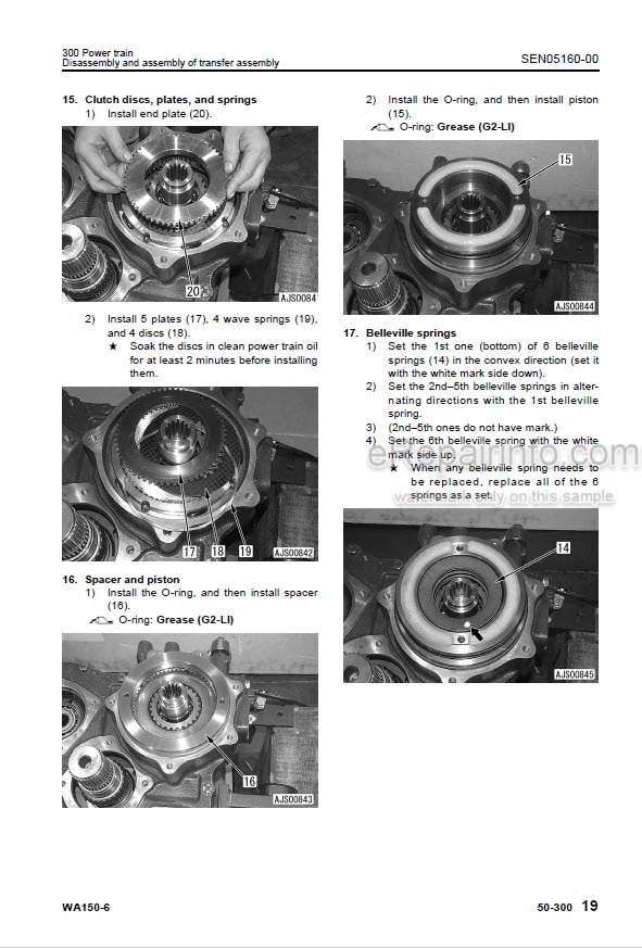 Photo 7 - Komatsu PC95R-2 Operation And Maintenance Manual Excavator