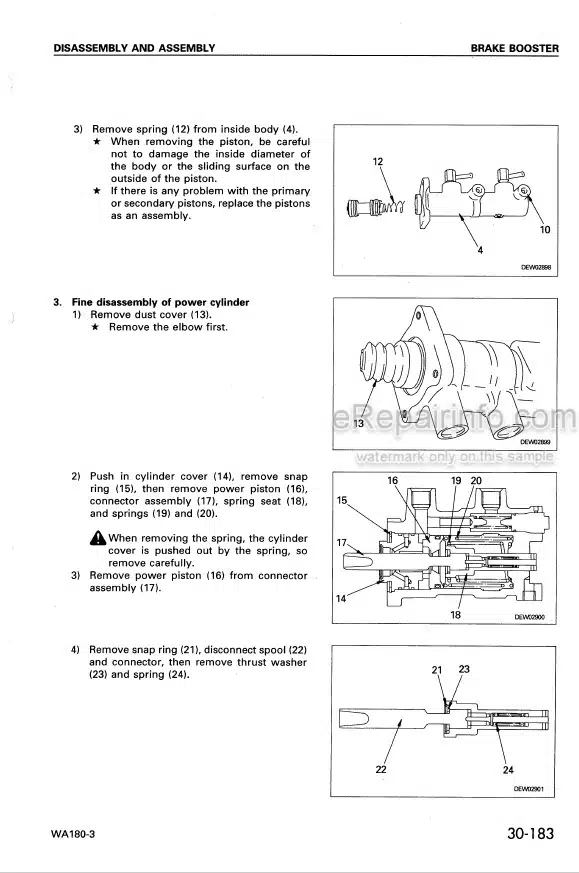 Photo 7 - Komatsu WA150PZ-5 Shop Manual Wheel Loader VEBM420100 SN H50051-