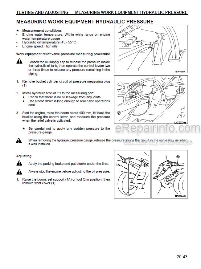Photo 6 - Komatsu WA600-3 Field Assembly Instructions Wheel Loader GEN00090-00 SEAW006000 SN 50001-