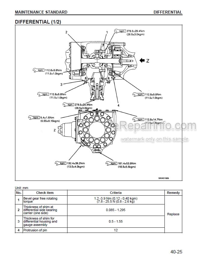 Photo 5 - Komatsu WA180-3 WA180L-3 Shop Manual Wheel Loader CEBD001102