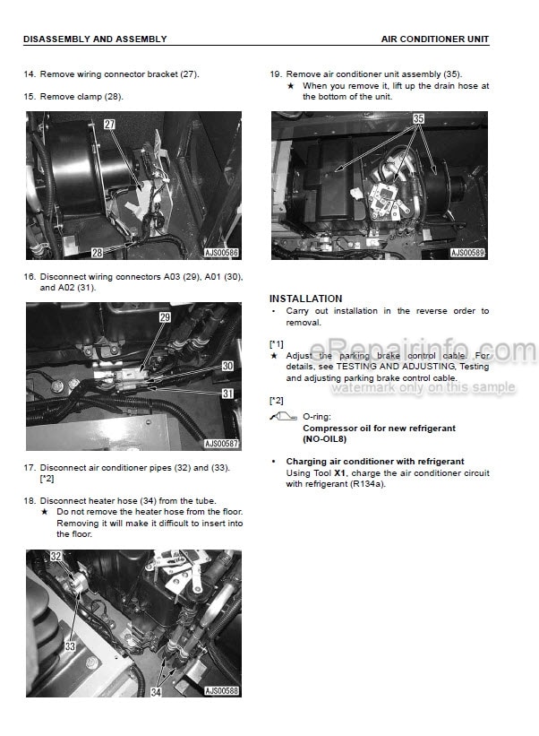 Photo 6 - Komatsu WA200-5H WA200PT-5H Shop Manual Wheel Loader VEBM220100 SN H50051-SN H60051-