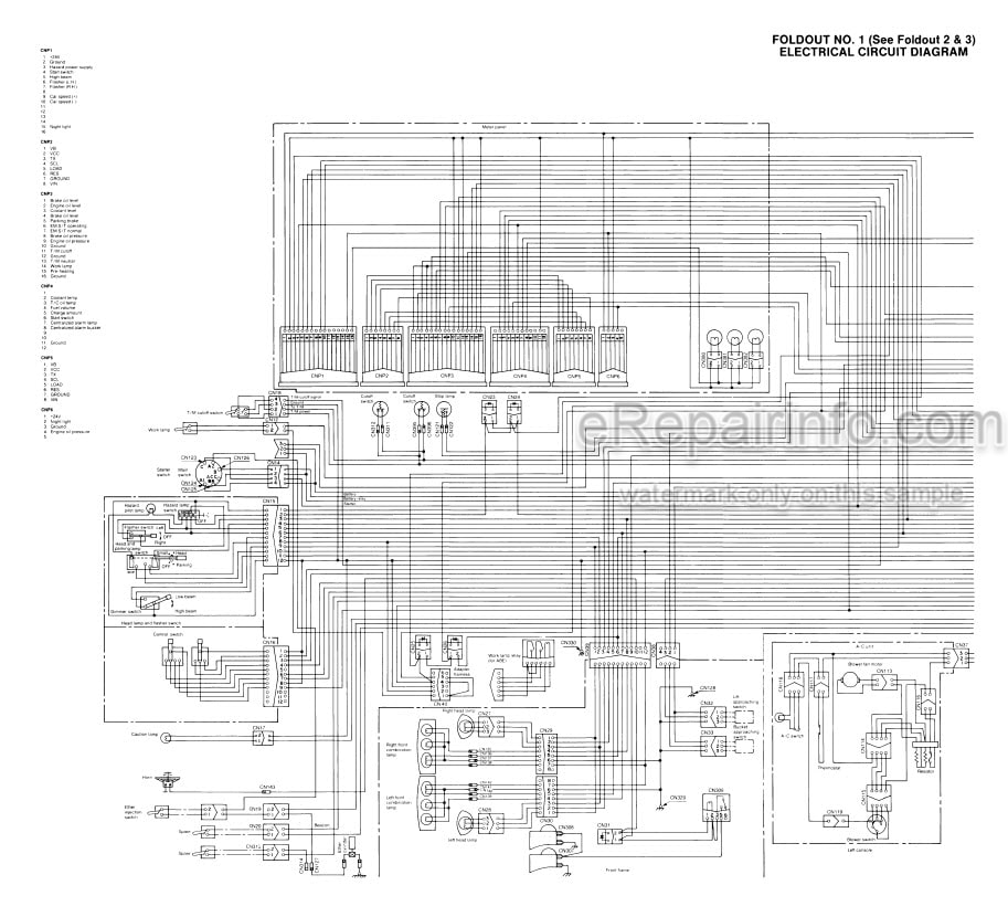 Photo 4 - Komatsu WA250-1LC Shop Manual Wheel Loader CEBDW18020 SN A65001-
