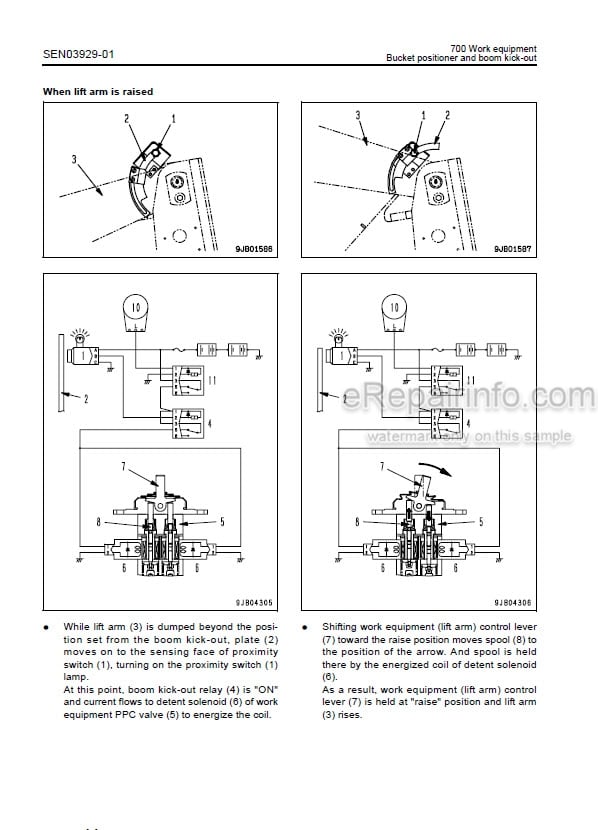 Photo 5 - Komatsu WA320-6 WA320PZ-6 Shop Manual Wheel Loader SEN03911-03 SEN04162-07 SN 70001-