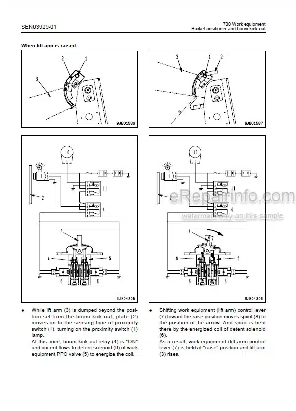 Photo 5 - Komatsu WA320-6 WA320PZ-6 Shop Manual Wheel Loader SEN03911-03 SEN04162-07 SN 70001-