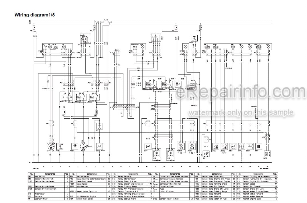 Photo 5 - Komatsu WA65-5 WA70-5 WA80-5 Shop Manual Wheel Loader VEBM250100 SN H50051-
