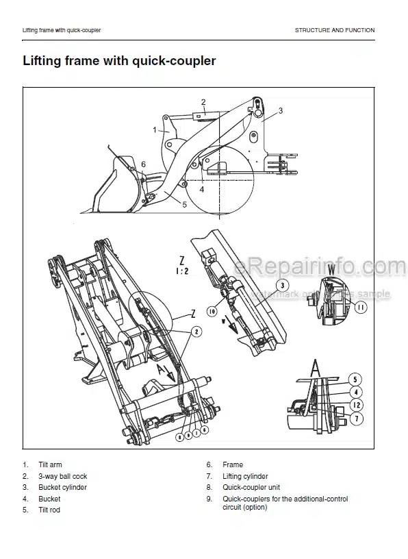Photo 4 - Komatsu WA65-5 WA70-5 WA80-5 Shop Manual Wheel Loader VEBM250100 SN H50051-