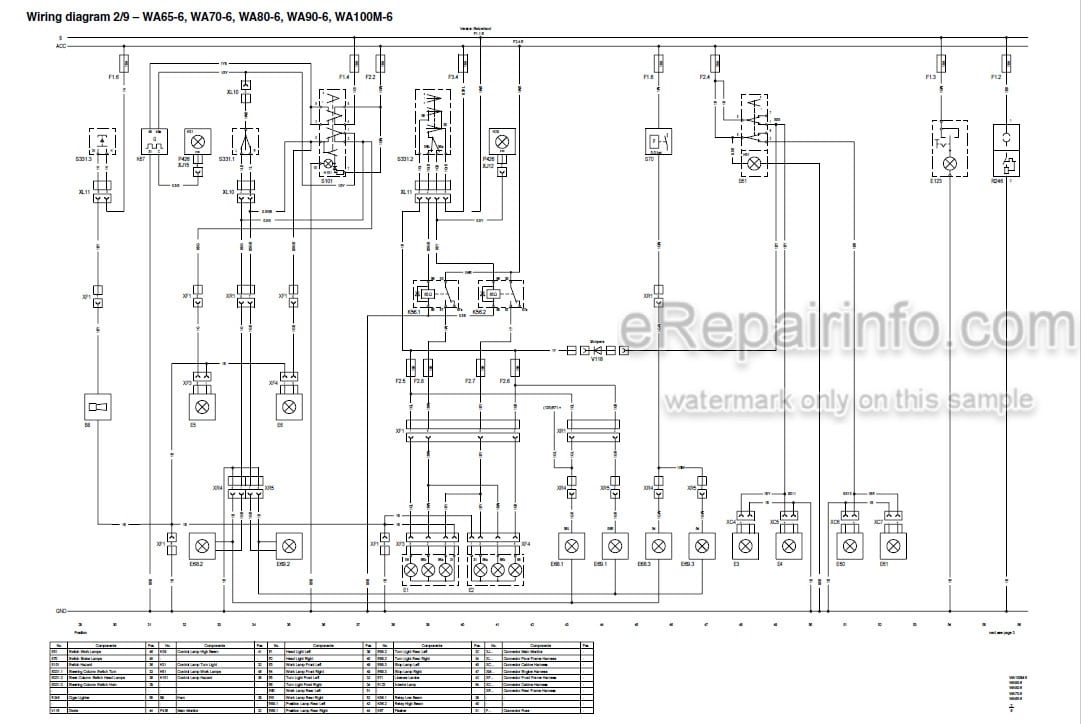 Photo 5 - Komatsu WA65-6 WA70-6 WA80-6 WA90-6 WA100M-6 Shop Manual Wheel Loader VEBM550101