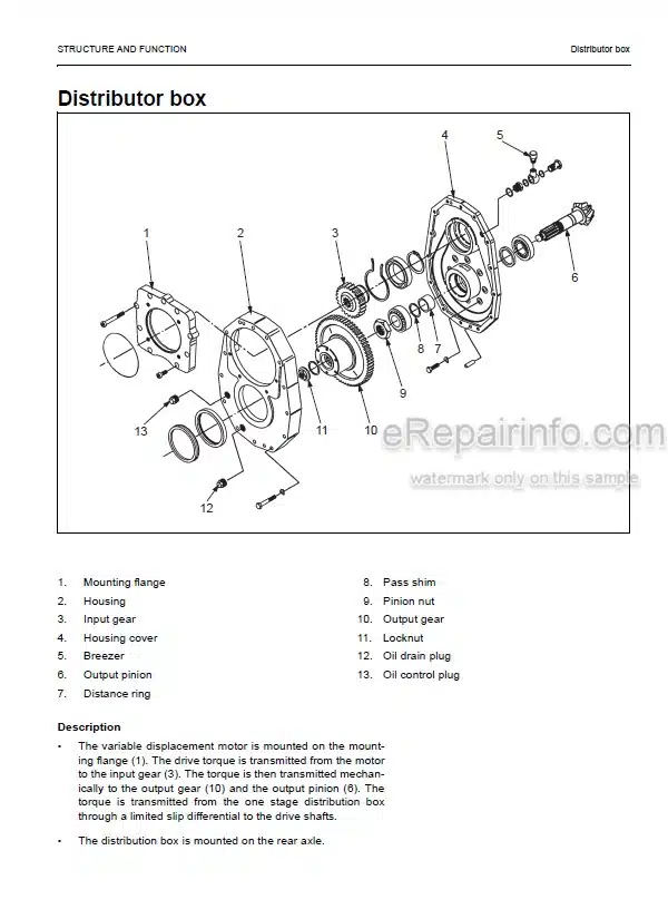Photo 3 - Komatsu WA75-3 Fleet Shop Manual Wheel Loader VEBM310100 SN HA300051-