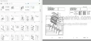 Photo 7 - Komatsu WA1200-6 Field Assembly Instructions Wheel Loader GEN00106-01 SN 60001-