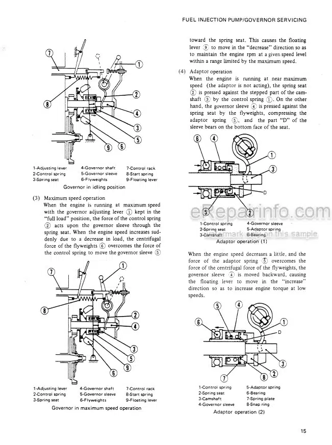 Photo 5 - Mitsubishi 4DQ5 S4E S6E S6E2 Service Manual Engine For Forklift 99719-52120