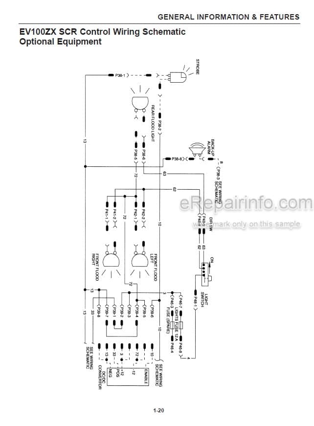 Photo 3 - Mitsubishi EV100ZX SCR Service Manual Motor Control For Forklift WENB8606-01
