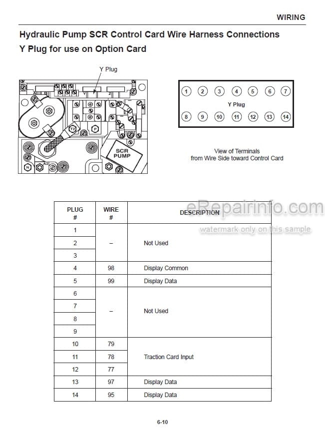 Photo 5 - Mitsubishi EV100ZX SCR Service Manual Motor Control For Forklift WENB8606-01