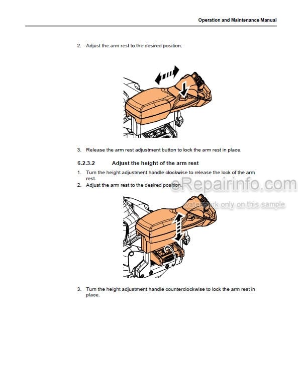Photo 4 - Mitsubishi FB14-20A FB14-20C FB14-20NT FB16-20A FB16-20C FB16-20N Operation And Maintenance Manual Forklift 654390