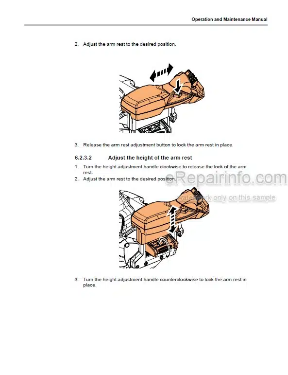 Photo 6 - Mitsubishi FB16KT FB18KT FB20KT Operation And Maintenance Manual Forklift 99710-79110