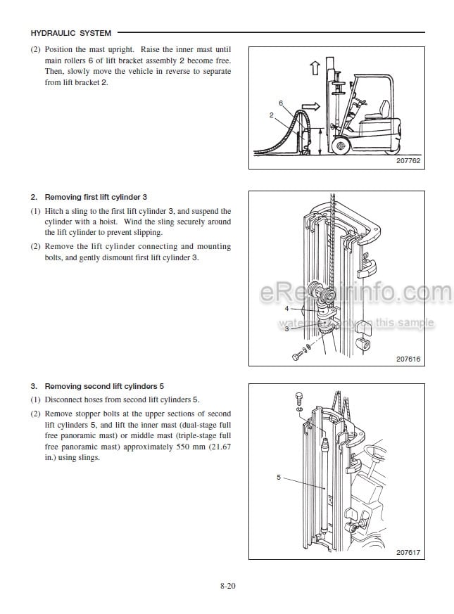 Photo 7 - Mitsubishi EOP15N EOP15HN Service Manual Forklift Truck 99789-7L120.pdf