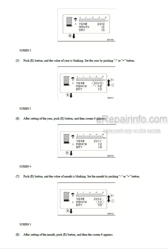 Photo 3 - Mitsubishi FB16PNT FB18PNT FB20PNT Operation And Maintenance Manual Forklift 99750-7P110