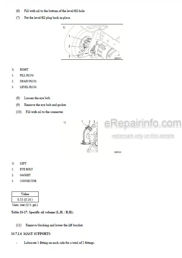Photo 4 - Mitsubishi FB16PNT FB18PNT FB20PNT Operation And Maintenance Manual Forklift 99750-7P110