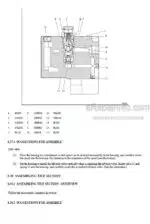 Photo 5 - Mitsubishi FB16PNT FB18PNT FB20PNT Service Manual Forklift Chassis And Mast 99759-7Q100