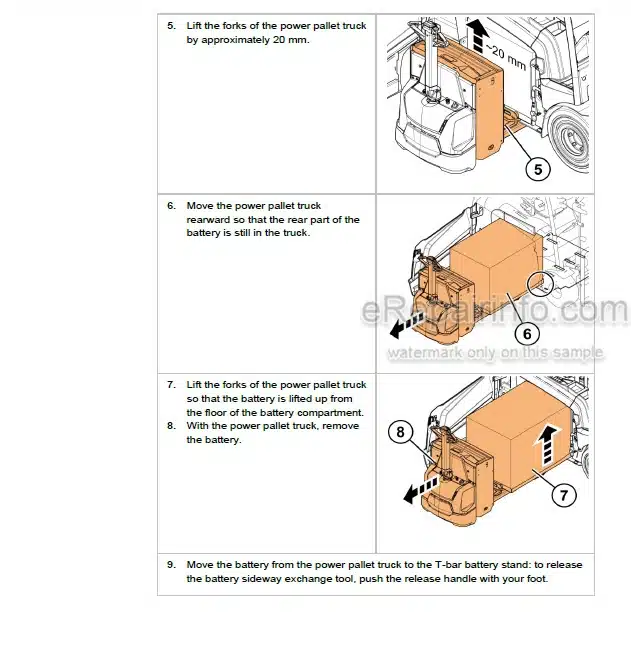 Photo 1 - Mitsubishi FB25N FB25CN FB30N FB30CN FB35N Operation And Maintenance Manual Forklift 623321