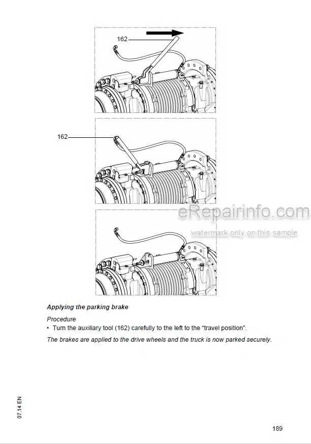 Photo 6 - Mitsubishi FBC15K FBC18K FBC18KL FBC25KE FBC25KL FBC30K FBC20K FBC25K FBC30KL Operation And Maintenance Manual Forklift 99750-73120