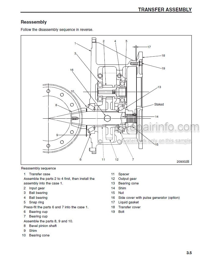Photo 5 - Mitsubishi FBC15K FBC18K FBC18KL FBC20K FBC25K FBC25KE FBC25KL FBC30K FBC30KL Service Manual Forklift Chassis And Mast 99759-73110