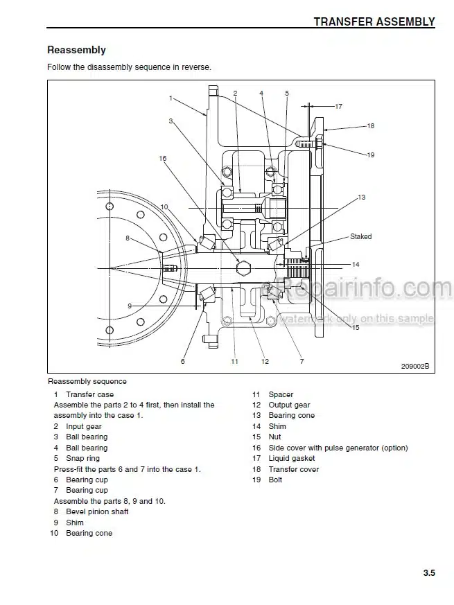 Photo 5 - Mitsubishi FBC15K FBC18K FBC18KL FBC20K FBC25K FBC25KE FBC25KL FBC30K FBC30KL Service Manual Forklift Chassis And Mast 99759-73110
