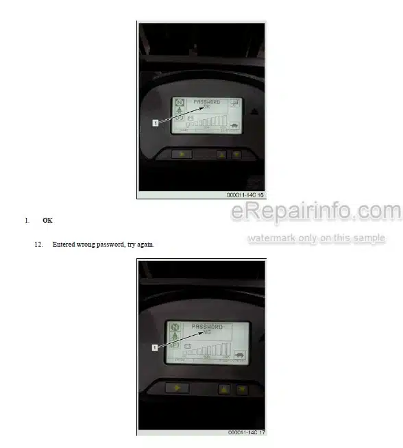 Photo 6 - Mitsubishi OPBMK10K Operation And Maintenance Manual Lift Truck