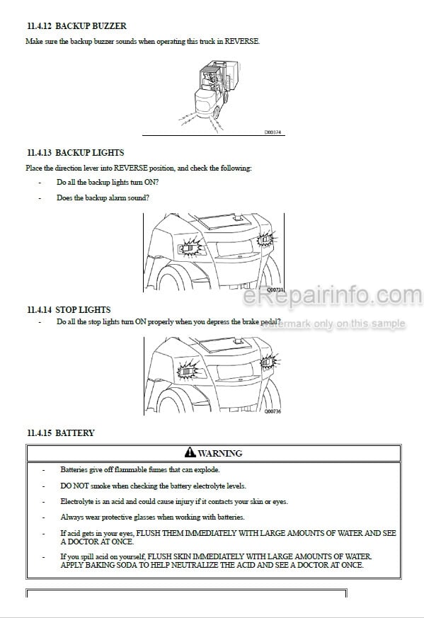 Photo 1 - Mitsubishi FD100N1 FD120N1 FD135N1 FD150AN1 FD160AN1 Operation And Maintenance Manual Forklift 99790-76110