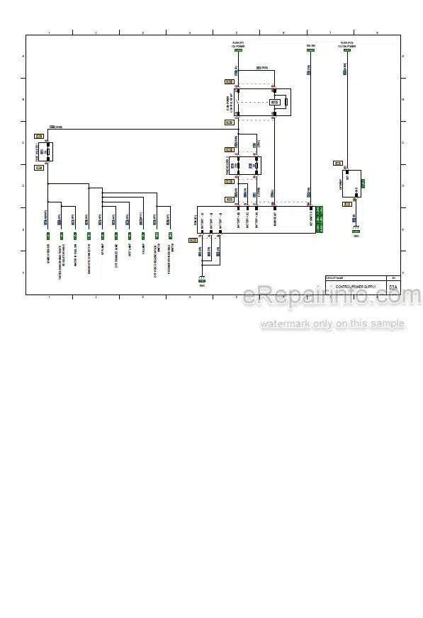 Photo 4 - Mitsubishi FD40N1 FD45N1 FD50CN1 FD50N1 FD55N1 Service Manual Forklift Chassis And Mast 99739-7A100