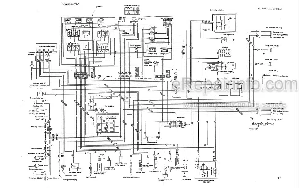 Photo 5 - Mitsubishi FD60 FD70 Service Manual Forklift Chassis And Mast 99709-76100
